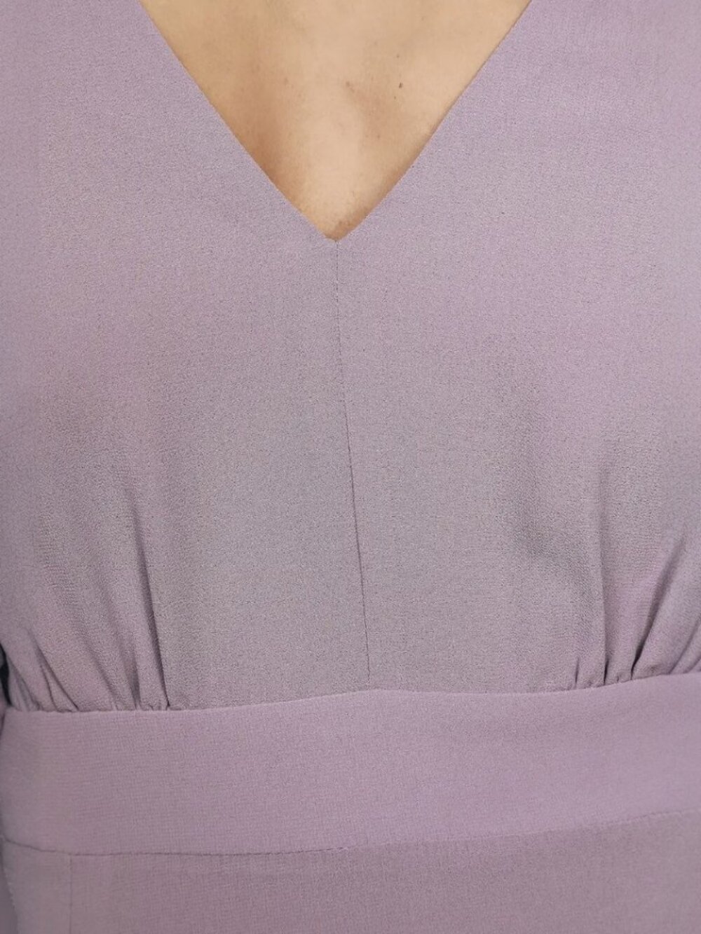 NWT Lulus Sway This Way Dusty Purple Ruffled Long Sleeve Midi Dress - Picture 5 of 8